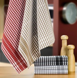 Torchon  petits carreaux rouge et blanc 50 x 70 cm Winkler