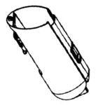 Bac � eau sale seul pour aspirateur laveur Rowenta X-Clean 7 GZ5735E0 - GZ5736E0