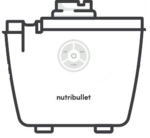 Bloc moteur pour centrifugeuse Nutribullet Juicer Pro NBJ200G