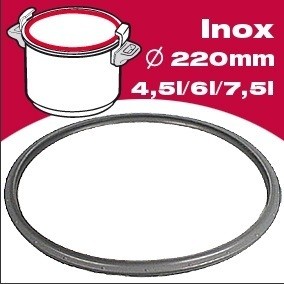 Joint cocotte minute - 6L - Alu - Diam 220mm - Optima / Sensor