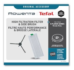 Kit filtre + brossette latrale pour Rowenta Explorer Serie 75S 75S+