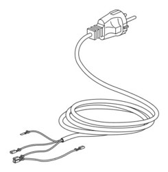 Cordon d'alimentation pour centrale CareStyle Compact IS2144BK BRAUN