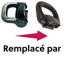 Poigne rabattable pour autocuiseur Clipso + P4371407 Seb