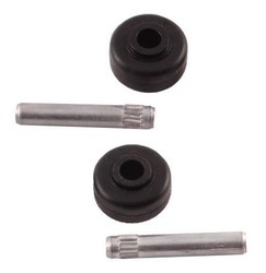 Lot de 2 roulettes avant d'lectro-brosse pour l'aspirateur balai Rowenta X-FORCE FLEX RH9