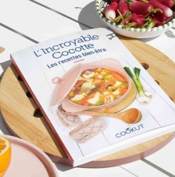 Livre "Les recettes bien-tre" de 50 recettes faciles et rapides  cuisiner avec l'incroyable cocott