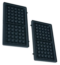 Plaques  gaufre pour croque-monsieur Tefal UltraCompact 3-en-1 SW383D10/K20