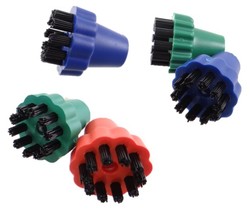 Lot de 5 brossettes (3 coloris) pour aspiro vapeur Vaporetto Lecoaspira Polti