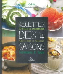 livre "recettes des 4 saisons" pour robot Thermomix Vorwerk TM31 ou TM5