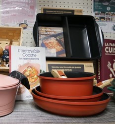 Casserole antiadhsive 16 cm Cookut compatible tous feux - ROUGE PASSION