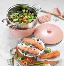 Panier vapeur inox 28 cm pour l'incroyable cocotte Cookut