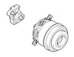 Moteur pour aspirateurs Bosch - 12004977