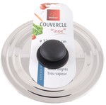 Couvercle universel en inox 12/14/16 cm