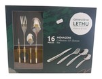 Mnagre 16 couverts inox collection 53e Avenue de la marque Genevive Lethu