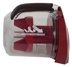 Bac  poussire complet rouge pour Compact Power Cyclonic XXL Rowenta