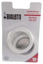 Filtre + 3 joints pour cafetire italienne Bialetti