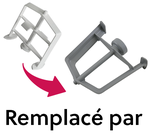 Palette de brassage pour sorbetière KICA0WH KitchenAid