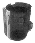 Bac collecteur de poussires pour balai vapeur Polti PTEU0295 - PTEU0299 Vaporetto 3 Clean