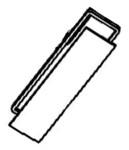 Vitre de visualisation avec joint pour friteuse air fryer Moulinex Easy Fry Dual Flex EZ9228F0 - EZ9