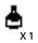 Pied antidrapant unitaire pour friteuse sans huile Moulinex Easy Fry 9-en-1 Oven & Grill AL501810