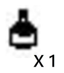 Pied antidrapant unitaire pour friteuse sans huile Moulinex Easy Fry 9-en-1 Oven &amp; Grill AL501810