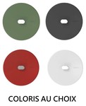 Couvercle Cookut inox 28 cm de la Merveilleuse : coloris au choix (rouge, vert, blanc ou noir)
