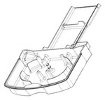 Bac de rcupration des eaux uses pour robot caf Delonghi Magnifica Start ECAM220 - FEB2221