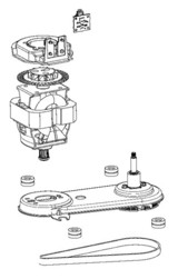 moteur complet pour robot companion moulinex