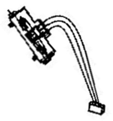 Capteur mur + faisceau pour aspirateur robot Rowenta Explorer Serie 220 - 240