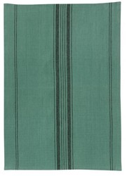 Torchon  rayures vert de gris Metis Kilia 50 x 70 cm Winkler