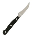 Couteau plucheur 7,5 cm en acier inoxydable avec manche 3 rivets de marque Gimel