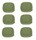 Pack de 6 couvercles verts pour yaourtire SEB Multi Dlices YG660 - YG661