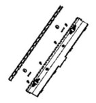 Couvercle inf�rieur de brosse pour aspirateur laveur Rowenta X-Clean 5 GZ5555EE - GZ5557EE