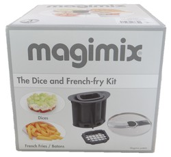 Coffret cubes et btonnets pour robots culinaires Magimix CS 3200 XL, CS 4200 XL et CS 5200 XL