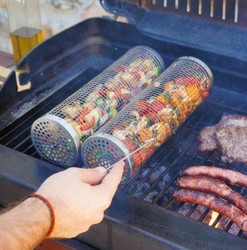 Cylindre de cuisson pour barbecue RollGrill de marque Cookut