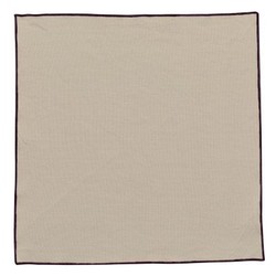 Serviette de table recycle ficelle / beige Grace 40 x 40 cm Winkler