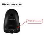 pdale enrouleur pour aspirateur Rowenta Power Space