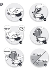 Cook'in One Moulinex - extrait de la notice d'utilisation pour savoir dverrouiller la poigne