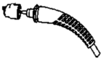 Câble d&#039;alimentation de brosse Express Air Brush Calor CF6221C0