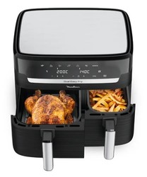 Friteuse sans huile  air chaud Moulinex Dual Easy Fry EZ90