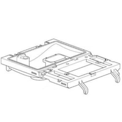Rservoir  caf pour robot caf automatique Delonghi ECAM28.465.AZ et ECAM28.465.BG