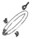 Rsistance infrarouge pour friteuse sans huile Moulinex Easy Fry Infrared EZ831GF0/PZA