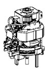 Moteur pour hachoir La Moulinette DJ300510/350 MOULINEX