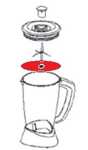 joint de couteau pour blender Riviera &amp; Bar PR315A