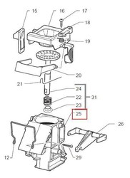 chambre du groupe caf pour robot caf Talea de Saeco