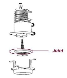 joint de groupe distributeur pour combin cafetire-expresso Riviera & Bar CE540A