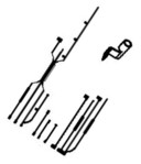 Lot de 3 fusibles thermiques pour cuiseur multifonction Moulinex Cook&#039;in One MG501N10