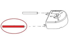 tube en silicone pour centrale vapeur Domena Optima YPG