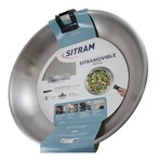 Pole en acier inoxydable Arpge  28 cm gamme Sitramovible de Sitram compatible tous feux + inducti