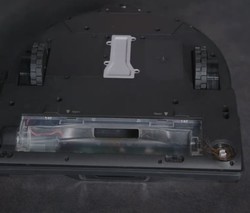 Vue du dessous de l'aspirateur robot Rowenta X-Plorer Serie 220 / 240
