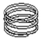 Ressort du bouton pour hachoir Moulinex Eco Respect AT80E810/35B